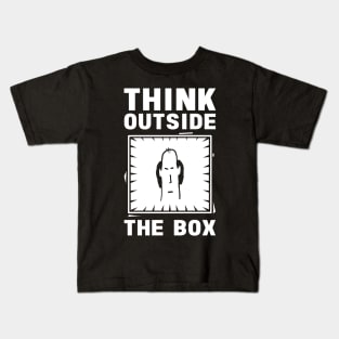 THINK OUTSIDE THE BOX Kids T-Shirt